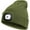 Lightgreen, variant on LED Beanie Hat with Light, Unisex USB Rechargeable Headlamp Winter Knitted Cap Gifts for Men Dad Husband Him