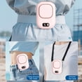 thumbnail image 4 of Neck Fan Wearable USB Rechargeable Hands Free 5 Speeds Quiet Cooling Fan, Lightweight Clip On Portable Airflow Long Battery, for Travel Outdoor Work Commuting, 4 of 6