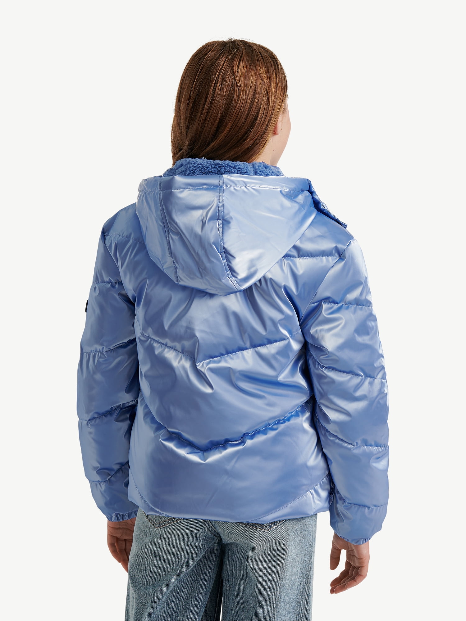 Justice Girls Puffer Jacket, Sizes XS - XL