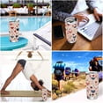 thumbnail image 7 of SKYSONIC Love Pattern 12 oz Tumbler Stainless Steel Vacuum Insulated Travel Tumbler with Straw and Lid, Durable Coffee Mug Drinking Cup, 7 of 7