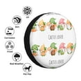 thumbnail image 4 of Logiee Cactus Gnome Print Spare Tire Cover, Universal Wheel Protectors,Waterproof Dust-Proof UV Sun Wheel Tire Cover,Fit for SUV, RV, Travel Trailer, Truck-15 inch, 4 of 6