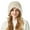 Beige, variant on Winter Warm Daily Fashionable Elastic Casual Slouchy Hat Suitable for Man and Woman Mens Cold Weather Gear over Ear Cap Man Winter Hat Trapper Hat with Bill Trapper Hat for Women Winter Caps