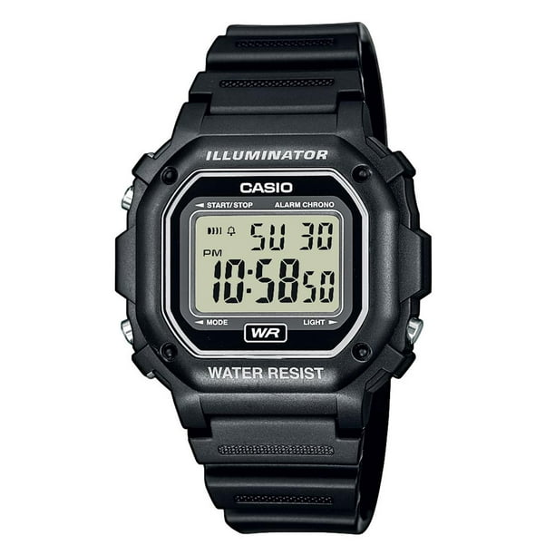 eksistens ægtefælle dårlig Casio Men's Digital Illuminator Sport Watch, Black Resin F108WH-1ACF -  Walmart.com