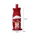 thumbnail image 4 of FLhrweasw Portabotellas Vino Tinto Navidad Adorno Decorativo Navideño (muñeco Nieve Rojo), 4 of 8