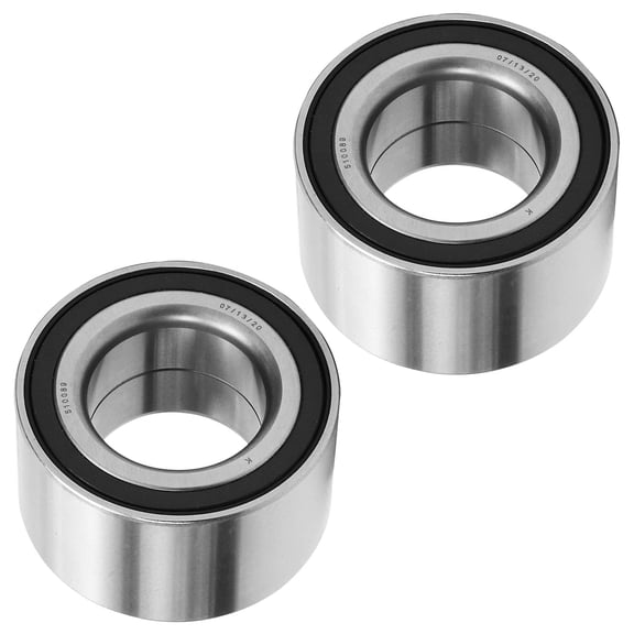 Detroit Axle - Pair Front Wheel Press Bearings for 2006-2021 Honda Civic LX LX-P HF EX DX Touring, 2013-2014 Acura ILX Hybrid