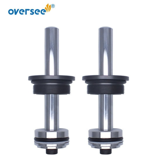 2pcs Tilt Trim Piston Sub Assy 6H1-43820 6H1-43821 for Yamaha 2 Stroke Outboard 75-90HP Boat Engine