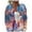 2-Blue, variant on Fiaer Christmas Womens Sweaters Oversized Button down Jackets Crew Neck Snowman Printed Long Sleeve Cardigans Loose Fit Funny Graphic Tops 2-Blue XL