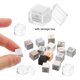 thumbnail image 4 of Cubo de aluminio, cubo de densidad Al de 10 mm, cubo de elemento de alta densidad, cubo de metal único, colecciones de la tabla periódica de elementos, 4 of 6