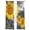 Gray, variant on Sunflowers Sheer Curtains 84 Inch Length 2 Panels Set, Grey Farmhouse Botanical Floral Flowers Voile Window Treatment Rod Pocket Curtains Sheers Drapes for Bedroom/Living Room/Kitchen 52"x84"x2