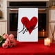 thumbnail image 5 of Lunxisen 2 Pcs Valentine's Day Kitchen Towels Dish Towels, Red Heart Hand Towels for Home Decoration Farmhouse Holiday Wedding Anniversary Birthday(23.6*15.8in), 5 of 8