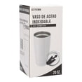 thumbnail image 5 of Termo Para Cafe Vaso Termico Con Tapa Acero Inoxidable Blanco/e OEM CE-T01, 5 of 5