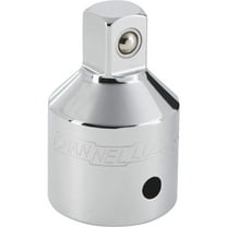 Channellock Socket Adapter 3/4" Female to 1/2" Male - Steel, Rust Resistant - Silver, 1 Piece