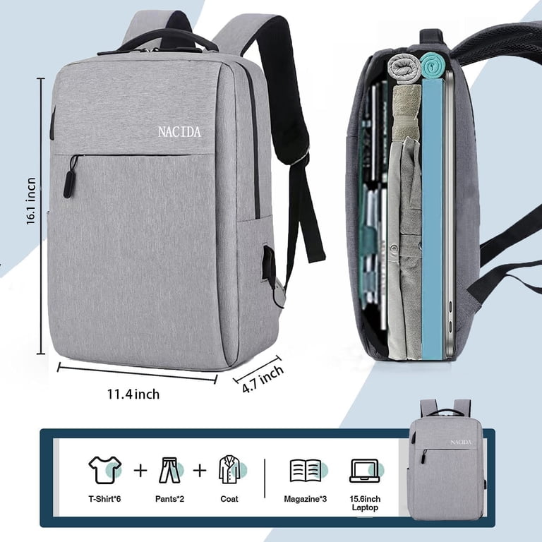 Sovegavy Mens Womens Laptop Backpack 15.6 inch Travel  display picture 1