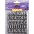thumbnail image 2 of Foamies Glitter Stickrs Alphabet Silver 2 Sheets, 2 of 2