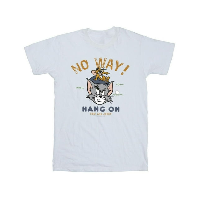 Tom T-Shirt de Golf à Accroche pour Garçons And Jerry