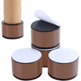 thumbnail image 1 of Set Of 4 Bed Risers Furniture Risers Add 2 Inch Height, Solid Steel Supports 10000 Pounds, 1 of 5