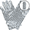A, variant on Sparkly Sequin Gloves for Performances & Costumes – Full Finger Glitter Gloves for Stage, Halloween, Parties & Events