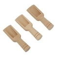 thumbnail image 4 of Wooden Bath Salt Spoon,3pcs Small Bath Salt Wood Bath Salt Spoon Spice Bath Salt Spoon Multi-Functional, 4 of 14
