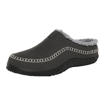 

WNVMWI Slippers for Men Fall Winter Fashion Baotou Shoes Plus Velvet Warm Cotton Shoes Indoor Outdoor Snow Slippers Warm Soft Comfy House Slippers 42
