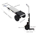 thumbnail image 3 of 881lb Electric Stair Climbing Hand Trucks Also Suitable for Curved Stairs, Heavy Duty Stair Climbing Dolly Up and Down Stairs Effortless, 3 of 12