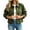 Army Green, variant on Floleo Womens Soft Microfiber Jacket Button Down Collared Long Sleeve Casual Outerwear with Patch Pockets for Fall Spring Daily Wear