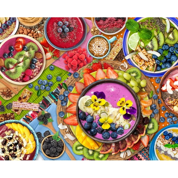 Springbok 1000 Piece Smoothie Bowls Jigsaw Puzzle for Adults - Made in