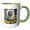 Green/White, variant on 3drose, for the Love of Rhode Island, 11oz Mug