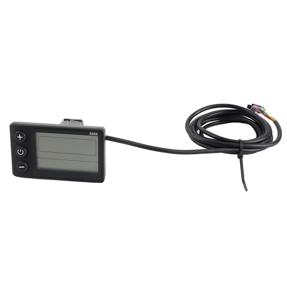 48v S866 Electric Bicycle Display LCD Meter 24V 36V 48V Electric Scooter Control Panel With SM Plug