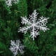 thumbnail image 4 of XUNRYAN - Adornos de copos de nieve de invierno con purpurina blanca por menos de 10 $, juego de decoraciones colgantes para bodas, fiestas, cumpleaños, hogar, árbol de Navidad, ventana, puerta,, 4 of 6