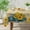 Sunflower, variant on Sunflower Round Tablecloth 60 inch, Sunflower Decorations for Home, Summer and Spring Waterproof Stain Resistant Table Cloth Rectangle for Party,Table,Outdoor