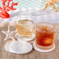 thumbnail image 2 of Set de 4 posavasos para bebidas Kate Aspen Sand Dollar, 10 cm, 2 of 7