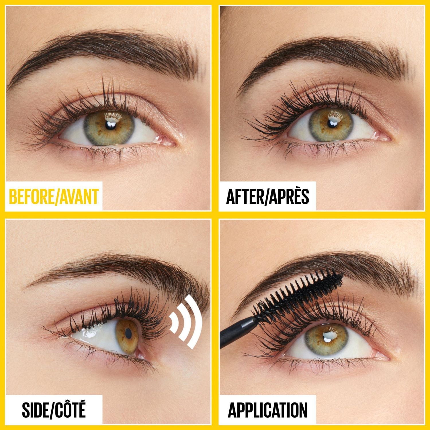 Maybelline New York Mascara Maquillage pour les yeux Colossal Curl Bounce, 9.76 ml Enfin, volume et courbe ne font plus qu'un!