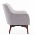thumbnail image 4 of Paris Accent Chair in Sea Oat Beige Polyester Performance Fabric, 4 of 13