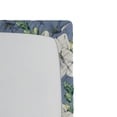 thumbnail image 3 of Ambesonne Flower Fitted Sheet, Summer Floral Print Garden, California King, Ceil Blue Green and Cream, 3 of 5