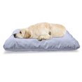 thumbnail image 1 of Abstract Pet Bed, Bicolor Floral Inspired Artistically Arranged Geometric Lines Print, Resistant Pad for Dogs and Cats Cushion with Removable Cover, 24" x 39", Pale Ceil Blue and White, by Ambesonne, 1 of 4
