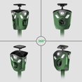 thumbnail image 5 of Repelente solar de animales con sensor de movimiento Repelente de gatos ultrasónico para exteriores Ahuyentador de ciervos y conejos a prueba de agua para jardín, repeler perros, mapaches, z, 5 of 5
