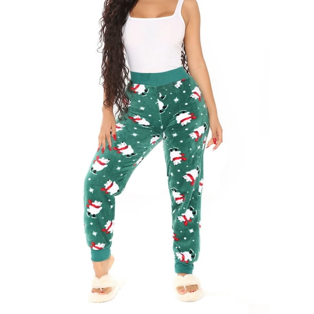 fuzzy pj pants