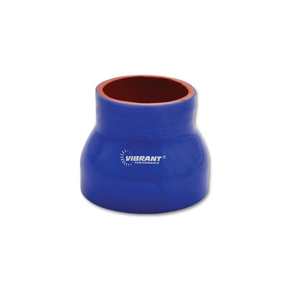 Vibrant Performance 2774B VIB2774B 4 PLY REDUCER COUPLING, 3IN X 3.5IN X 3IN LONG - BLUE