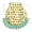 green, variant on 1PC Hen Apron Elastic Chicken Saddle Feather Protector Adjustable Pet Clothes Birds Chicken Dress Poultry Apron for Cold Weather