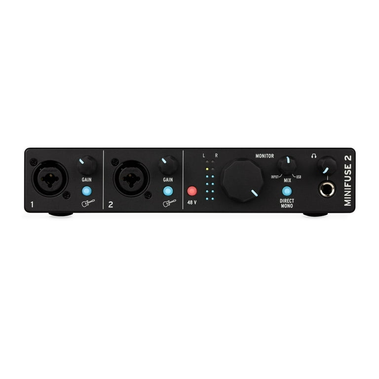 Arturia MiniFuse 2 Audio Interface (Black) with Studio