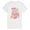 WHITE, variant on - Belle Smell the Roses Short Sleeve Graphic T-Shirt