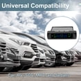 thumbnail image 2 of Sistema de Monitoreo de Presión de Neumáticos TPMS Universal Integrado Multilingüe de Energía Solar Unique Bargains 433MHZ Kit de Sensor TPMS Inalámbrico, 2 of 6