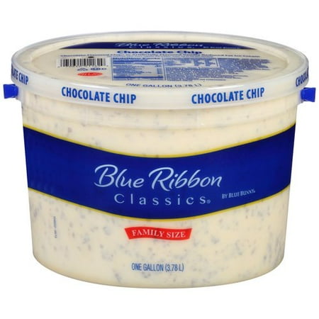 Blue Ribbon Classics Family Size Chocolate Chip Ice Cream - 127.8oz