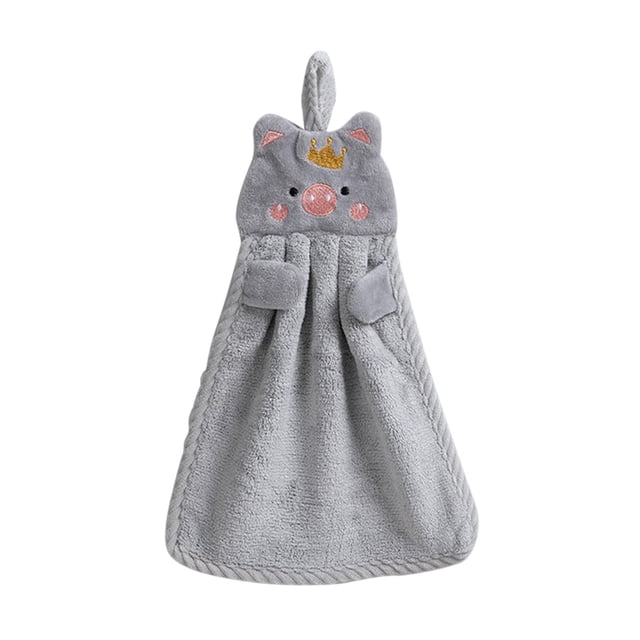 Little Pig Microfiber Cleaning Brush Set for Kitchen Bathroom Household Chores Absorbent Scrubber Tool