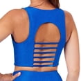 thumbnail image 3 of Kadi Women's Printed Stevie Bra, Metro Print - Royal, Small, 3 of 6