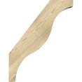 thumbnail image 3 of 6"W x 22"D x 28"H Funston Rough Sawn Knee Brace, Douglas Fir, 3 of 4