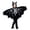 Black, variant on Generic Kids Skeleton Bat Cape Set, Hooded Bat Wing Poncho, Spooky Halloween Playwear for Toddler Boys Girls 3-13 Years