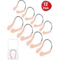thumbnail image 1 of Nose Clip Swimming Competition Protector Nose Clips Swimming Nose Plugs For Adults Kids Using, Beige (12 Pieces), 1 of 5