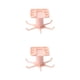 thumbnail image 4 of Colgador de Cocina Advancent Giratorio 360 Grados 6 Garras Rosa 2Conjunto, 4 of 6