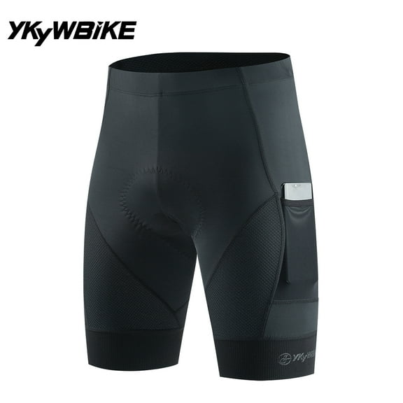 AOLIGEI Men's Cycling Shorts with Pockets Road Bike Short Summer Bicycle Shorts Riding Clothing  MTB 3D Padded cycling bermuda